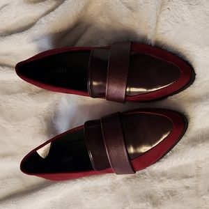 Old Navy Dressy/Casual Loafers Size 10 Maroon